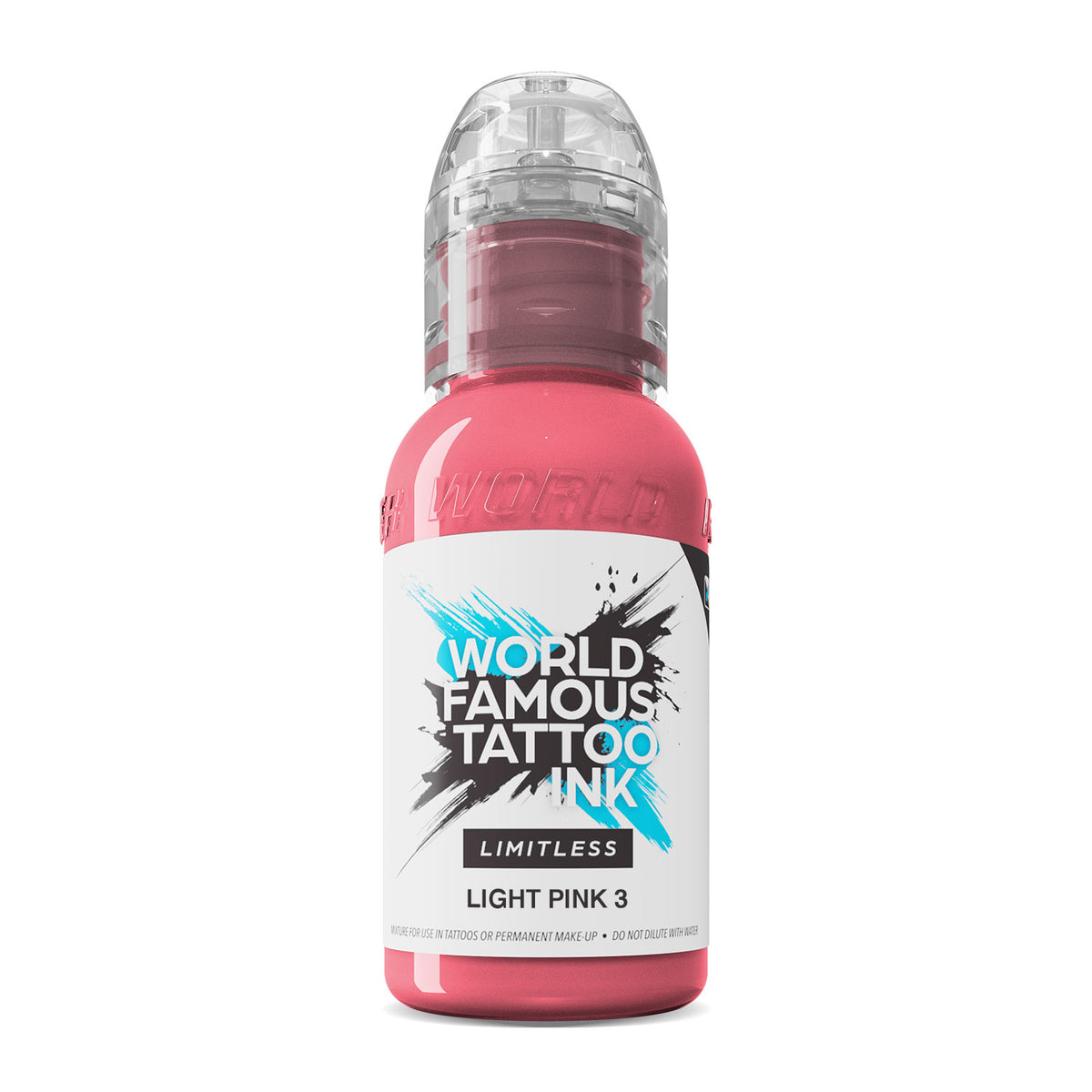 World Famous Limitless Tattoo Ink - Light Pink 3 - 30 ml