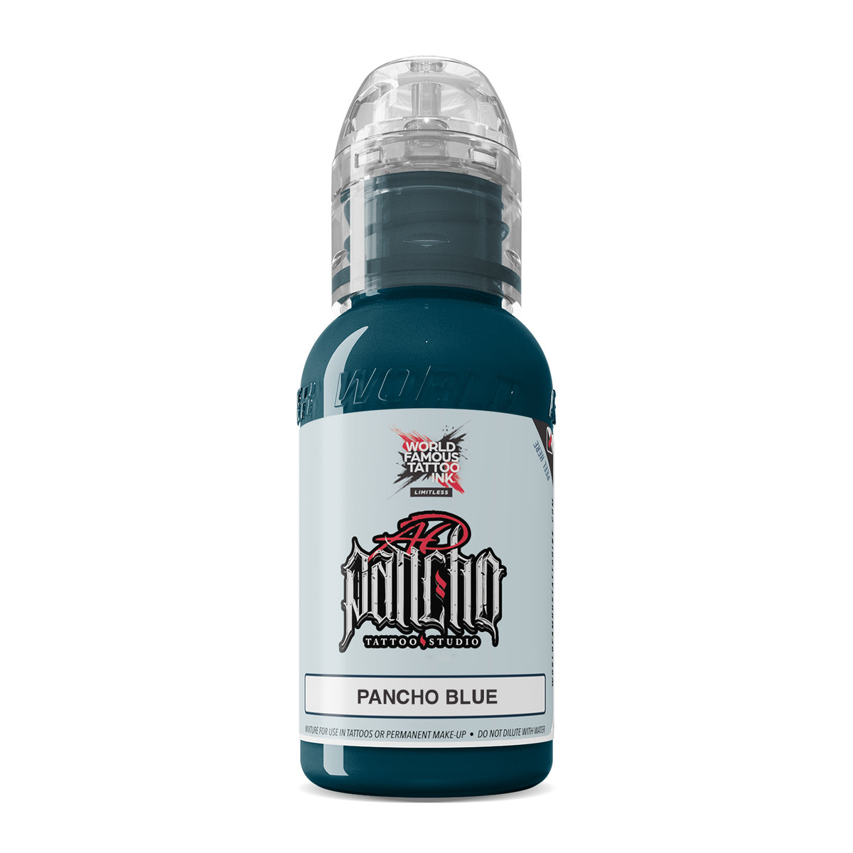 World Famous Limitless Tattoo Ink - Pancho Blue - 30 ml