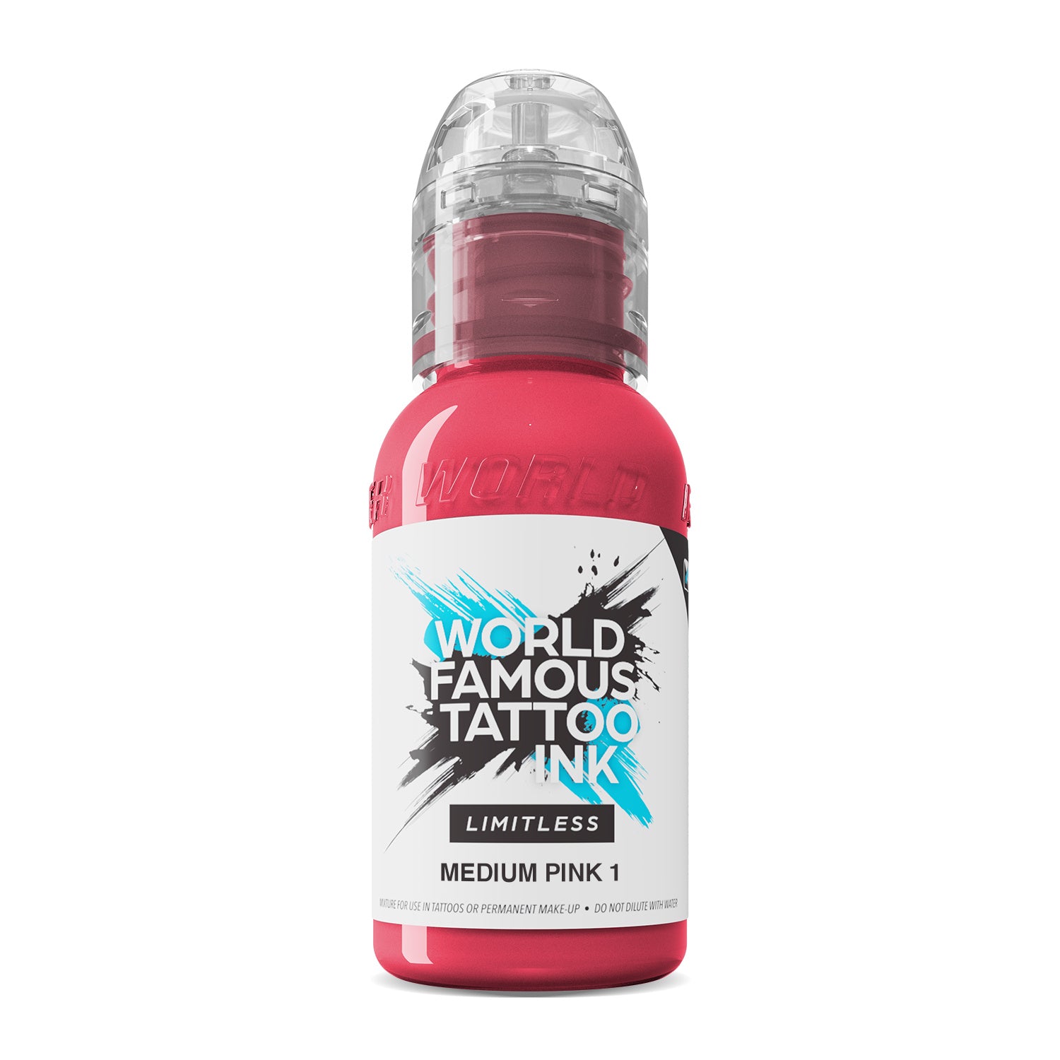 Image of World Famous Limitless Tattoo Ink - Medium Pink 1 - 30 ml
