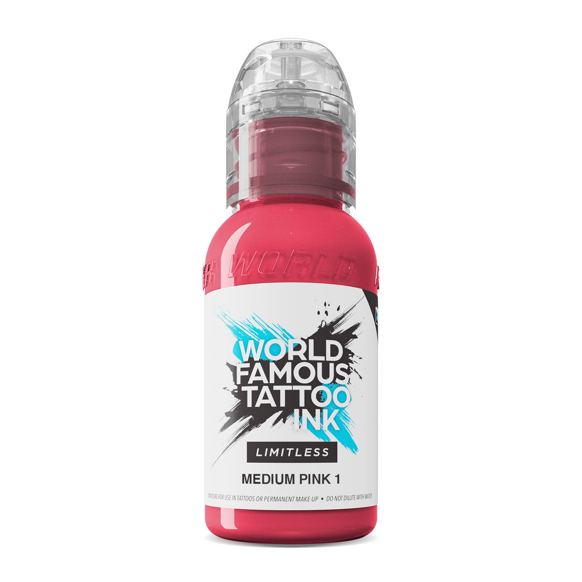 World Famous Limitless Tattoo Ink - Medium Pink 1 - 30 ml